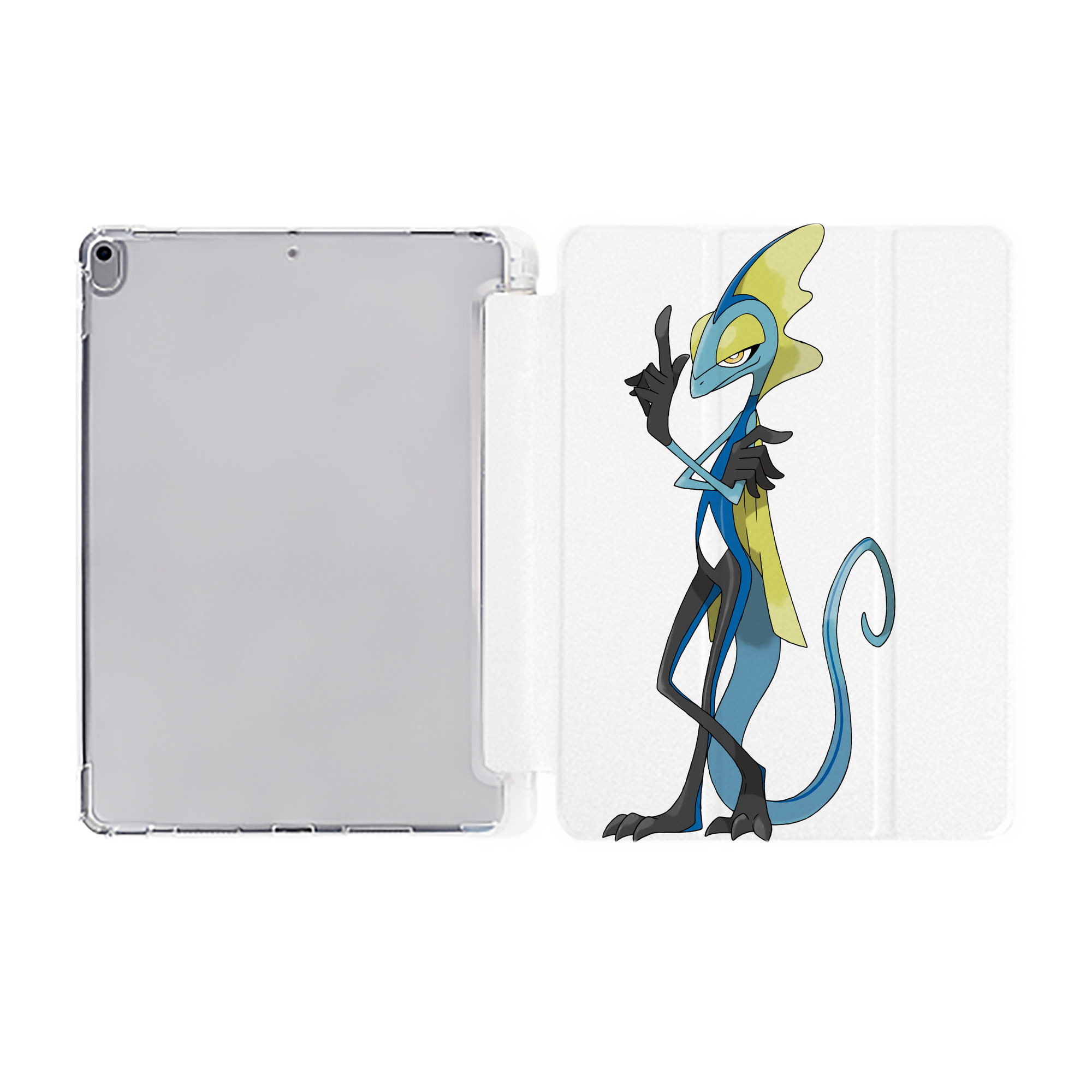 （画像用） ポケットモンスター Pokémon IPad ケース ペン収納付き 三つ折りスタンド PUレザー×シリコン 対応機種9.5/10.5/10.9インチ